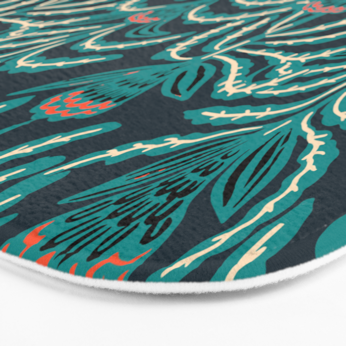 MAISEY TEAL Bath Mat Gallery Image 3