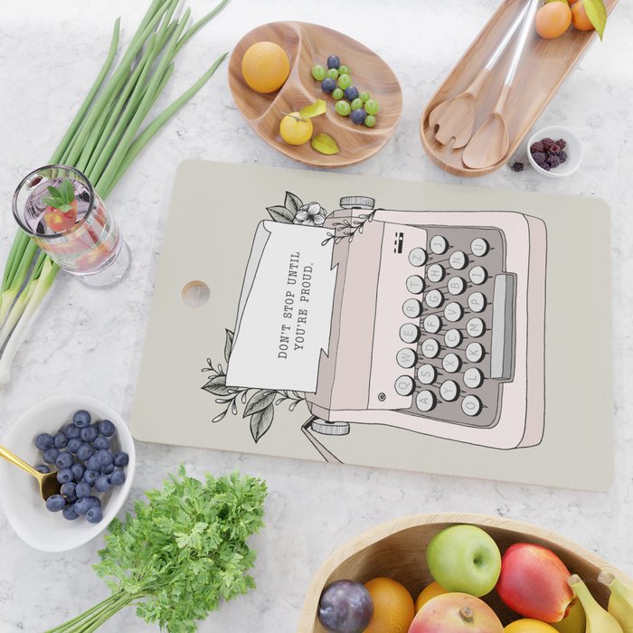Don't Stop Cutting Board Gallery Image 2