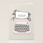 Don't Stop Stationery Card Gallery Image 2