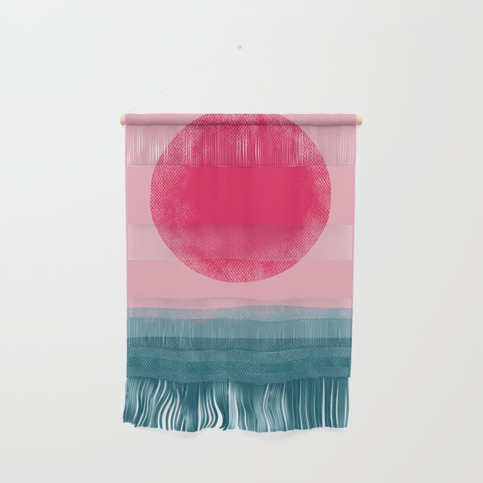 Pink Sun Wall Hanging Gallery Image 1