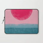Pink Sun Laptop Sleeve Gallery Image 1