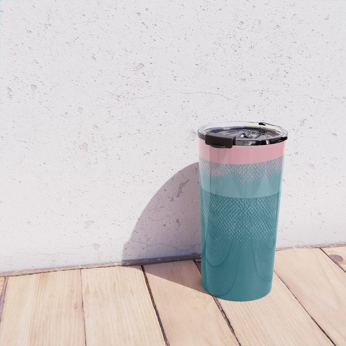Pink Sun Travel Mug Gallery Image 4