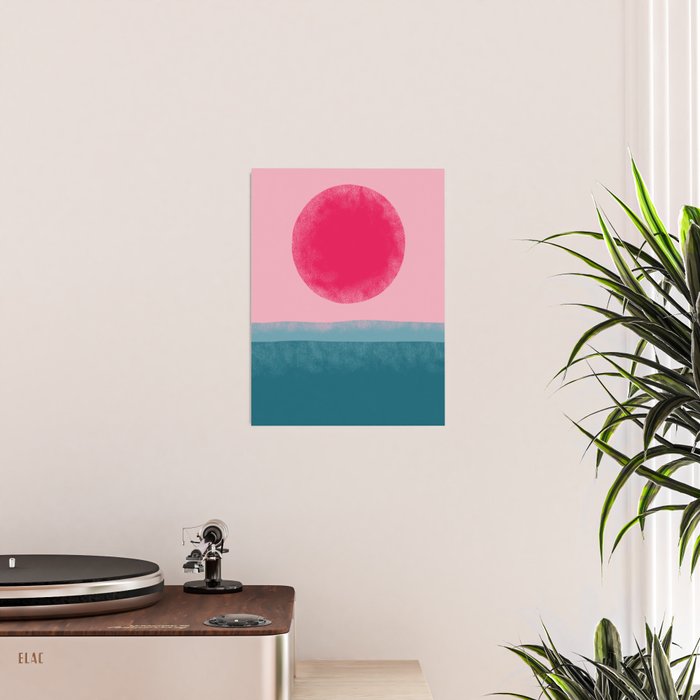 Pink Sun Poster Gallery Image 2