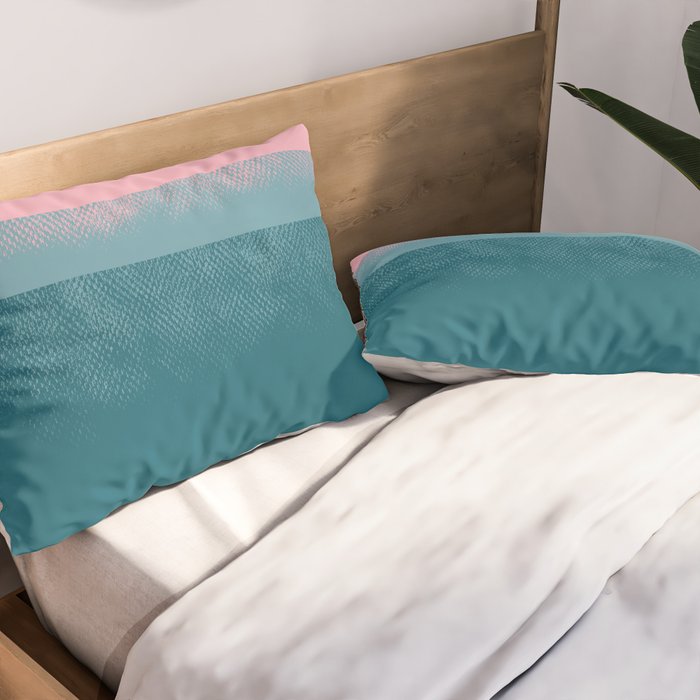 Pink Sun Pillow Sham Gallery Image 2