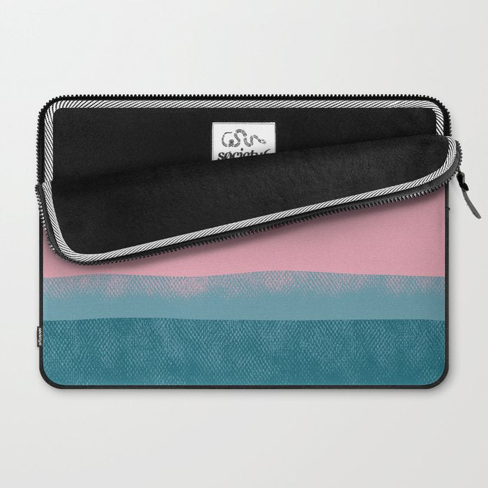 Pink Sun Laptop Sleeve Gallery Image 2