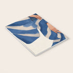 Blue Figurative Woman  Notebook Gallery Image 3