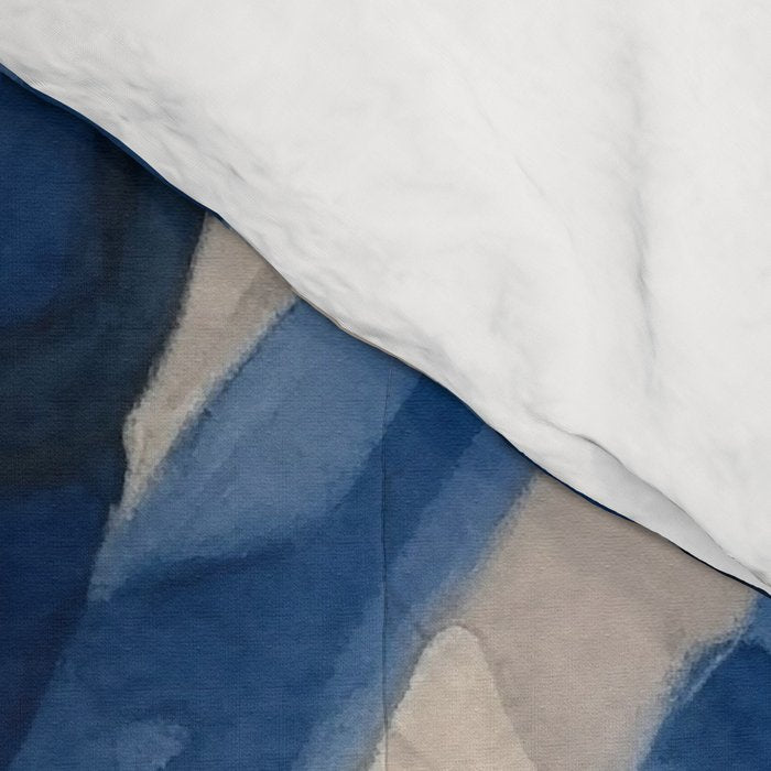 Blue Figurative Woman  Comforter Gallery Image 4