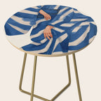 Blue Figurative Woman  Side Table Gallery Image 2