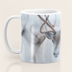 Reindeer in the Snow - Nordic Wildlife Photography Print Coffee Mug Gallery Image 3