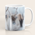 Reindeer in the Snow - Nordic Wildlife Photography Print Coffee Mug Gallery Image 1