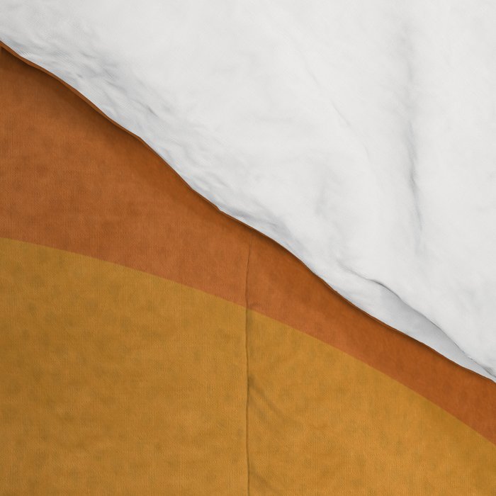 Retro Geometric Sunset Comforter Gallery Image 4