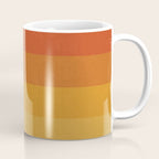 Retro Geometric Sunset Coffee Mug Gallery Image 1