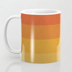 Retro Geometric Sunset Coffee Mug Gallery Image 3