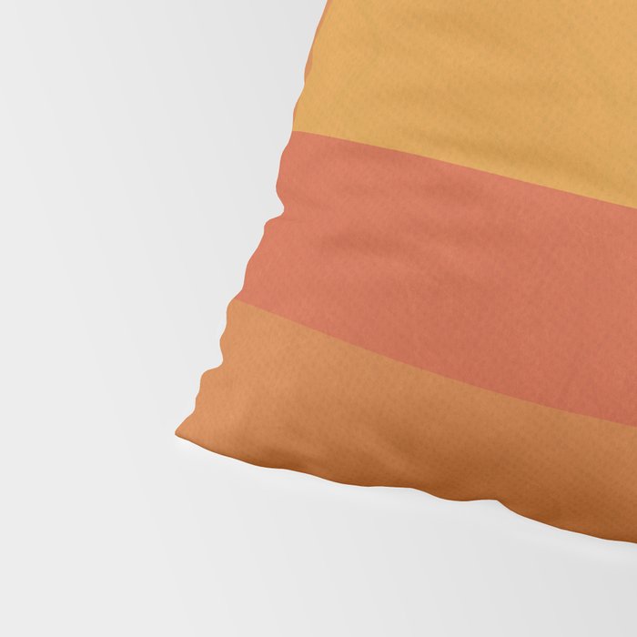 Retro Geometric Sunset Pillow Sham Gallery Image 4