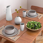 Moonrise Minimalism - Orange Placemat Gallery Image 2