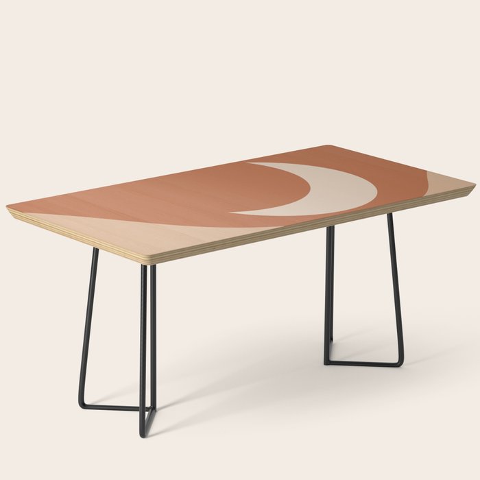 Moonrise Minimalism - Orange Coffee Table Gallery Image 1