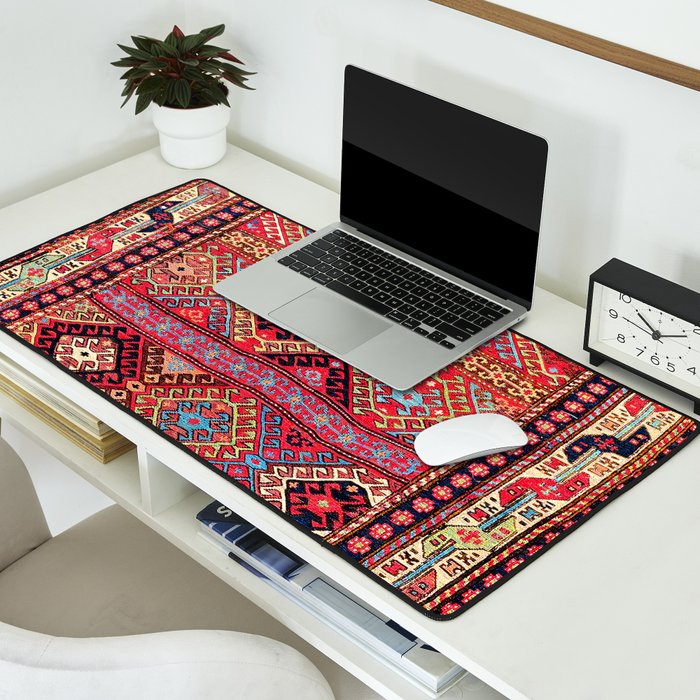 Shahsavan Azerbaijan Northwest Persian Bag Desk Mat Gallery Image 2