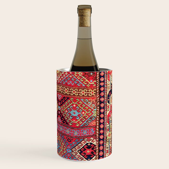 Shahsavan Azerbaijan Northwest Persian Bag Wine Chiller Gallery Image 3