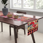 Shahsavan Azerbaijan Northwest Persian Bag Table Runner Gallery Image 2