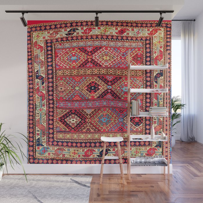 Shahsavan Azerbaijan Northwest Persian Bag Wall Mural Gallery Image 1