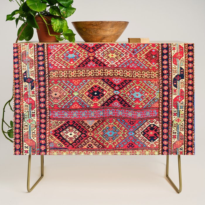 Shahsavan Azerbaijan Northwest Persian Bag Credenza Gallery Image 1