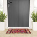 Shahsavan Azerbaijan Northwest Persian Bag Welcome Mat Gallery Image 3