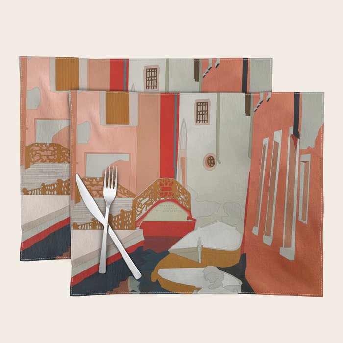 italy venice canale Placemat Gallery Image 1