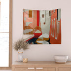 italy venice canale Wall Tapestry Gallery Image 2