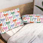 Coquette colorful bows Pillow Sham Gallery Image 2