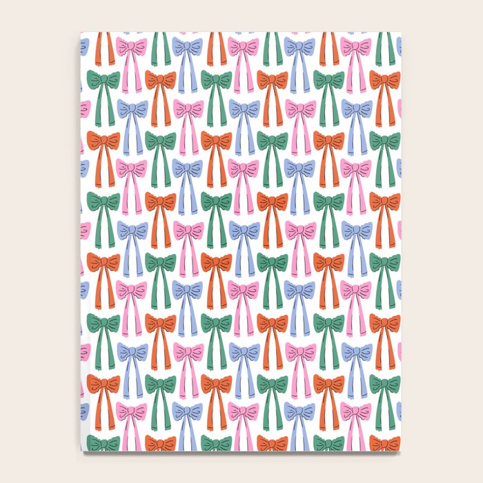 Coquette colorful bows Notebook Gallery Image 4