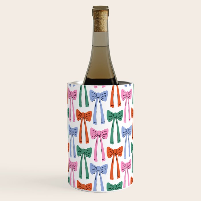 Coquette colorful bows Wine Chiller Gallery Image 1