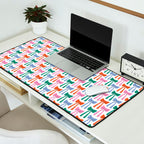Coquette colorful bows Desk Mat Gallery Image 2