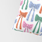 Coquette colorful bows Pillow Sham Gallery Image 4