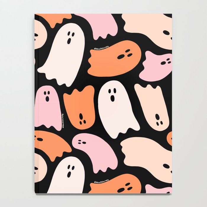 Ghost Print in Black Notebook Gallery Image 4