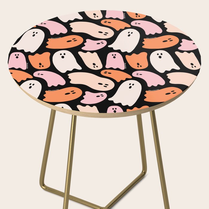 Ghost Print in Black Side Table Gallery Image 2