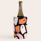 Ghost Print in Black Wine Chiller Gallery Image 2