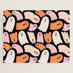 Ghost Print in Black Jigsaw Puzzle Gallery Image 1