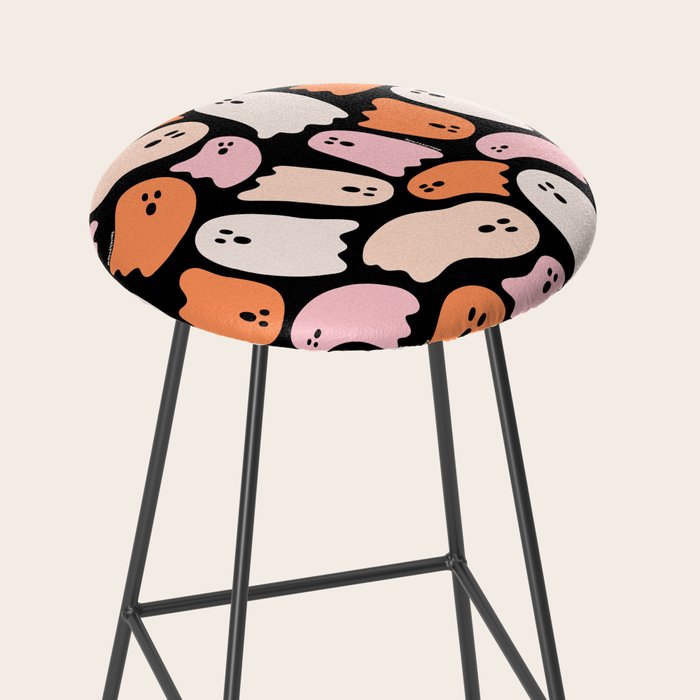 Ghost Print in Black Stool Gallery Image 2