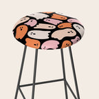 Ghost Print in Black Stool Gallery Image 2