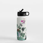 floral abstract summer autumn Water Bottle Gallery Image 1