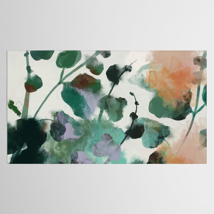 floral abstract summer autumn Tablecloth Gallery Image 2