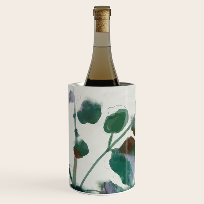 floral abstract summer autumn Wine Chiller Gallery Image 2