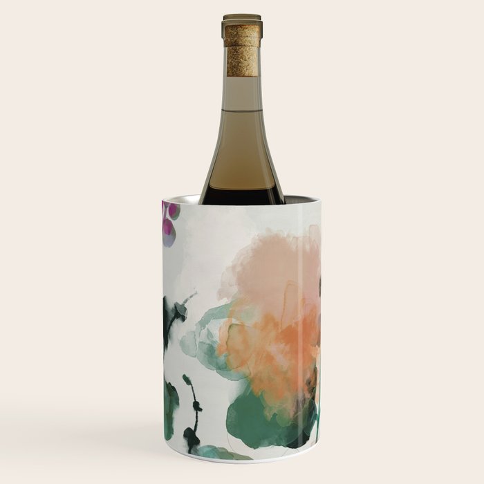 floral abstract summer autumn Wine Chiller Gallery Image 3