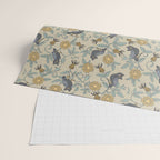 Tudor Owls in Grey Wrapping Paper Gallery Image 2