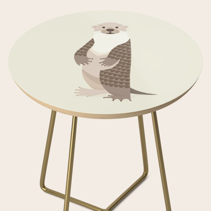Whimsical Otter Side Table Gallery Image 2