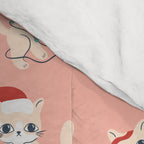 Cute Christmas Cats Comforter Gallery Image 4