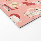 Cute Christmas Cats Welcome Mat Gallery Image 2