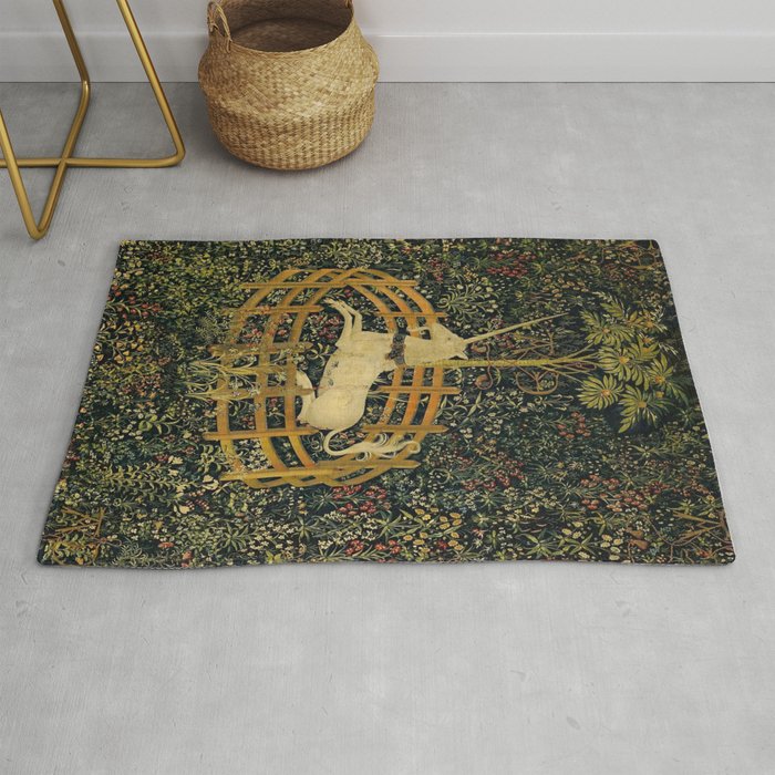 The Unicorn in Captivity Rug Gallery Image 1