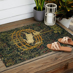 The Unicorn in Captivity Outdoor Rug Gallery Image 2