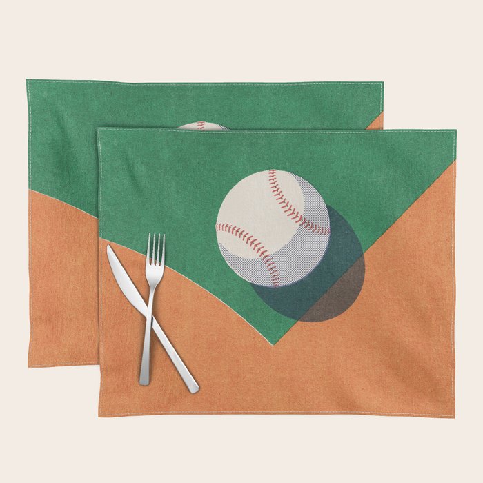 BALLS / Baseball II Placemat Gallery Image 1